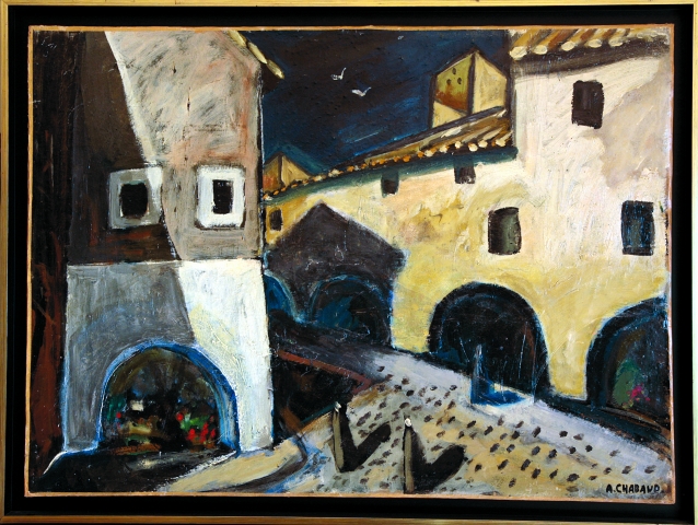 Rue des arcades à Tarascon