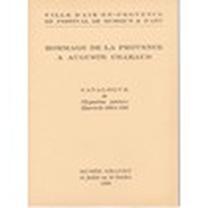 Hommahe de la Provence dAuguste Chabaud