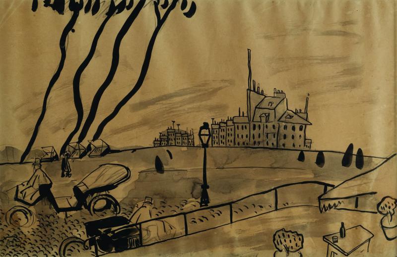 Fiacre-sur-un-quai-a-Paris-1907